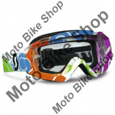 MBS Ochelari cross/enduro Scott MX Hustle, alb/candy, Cod Produs: 225102-3594113 foto