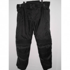 MXE Pantaloni moto/atv textil cu protectii genunchi/sold ,culoare negru Cod Produs: MX5123 foto