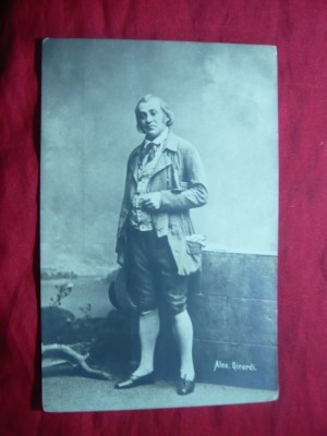 Ilustrata -Personalitati- Alex Girardi - Actor , tenor Austria foto