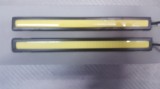 Lumini de zi DRL LED, 6000K, Xenon Alb, 12V, Universale, 170mm, Auto