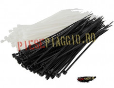 Colier plastic (100 buc) 180X3.6 negru PP Cod Produs: 1589571MA foto