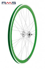 Set Roti Fixie 700 ,culoare verde ,spite 9x4 PB Cod Produs: 40706VSSKRM foto