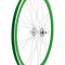 Set Roti Fixie 700 ,culoare verde ,spite 9x4 PB Cod Produs: 40706VSSKRM