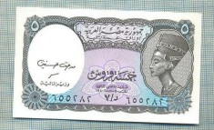 A 662 BANCNOTA-EGYPT- 5 PIASTRES-ANUL (1998-99)-SERIA655282-starea care se vede