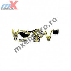 MXE Kit abtibild Blackbird Dekor-Accessory Tribal Skull Suzuki RMZ 250 ,07-09 Cod Produs: BB2314BAU foto