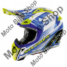 MBS Casca motocross Airoh Aviator 2.1 Six Days Argentina, multicolor, L=59-60, Cod Produs: AV2SD538LAU foto