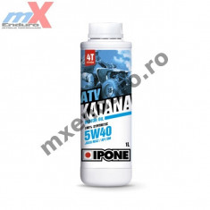 MXE Ulei ATV 4T Ipone Katana ATV 5W40 100% Sintetic - JASO MA2 - API SM, 1L Cod Produs: 800163IP foto