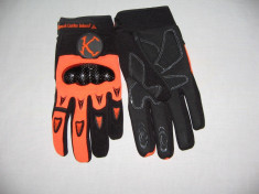 MXE Manusi cu protectii motocross/atv , culoare negru/portocaliu Cod Produs: MX5051 foto