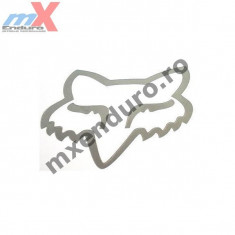 MXE Abtibild Fox culoare argintie 10.6 cm Cod Produs: 14352064000AU foto