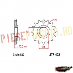 Pinion fata Z16 520 Aprilia/BMW 650 PP Cod Produs: 7263023MA foto