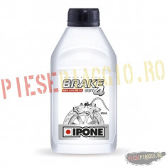 Lichid de frana Ipone Brake Dot 4 100% Sintetic, 0.5L PP Cod Produs: 800312IP foto