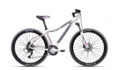 Bicicleta dama CTM Charisma 3.0, 2016, cadru 18&amp;quot;, alb / roz PB Cod Produs: 037.30 foto