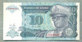 A 674 BANCNOTA-ZAIR -10NOUVEAUX ZAIRES-ANUL1993-SERIA3369926-starea care se vede, Europa