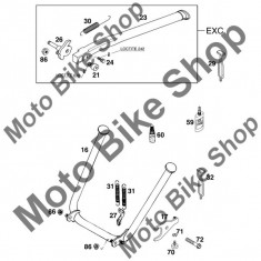 MBS Prindere cric L=145mm KTM 125 EXC 1999 #32, Cod Produs: 50303018000KT foto