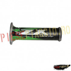 Mansoane moto D.22x130mm culoare verde/negru PP Cod Produs: 7295678MA foto