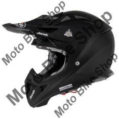 MBS Casca motocross Airoh Aviator, carbon, negru mat , L=59-60, Cod Produs: AV11L foto