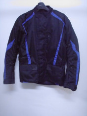 MXE Geaca moto/atv textil , culoare negru/albastru Cod Produs: MX5107 foto