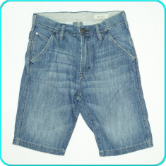 Pantaloni scurti, denim subtire,talie reglabila, H&amp;amp;M? baieti | 9?10 ani | 140 cm foto