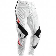MXE Pantaloni motocross copii Thor Phase Vented Doppler, alb/negru Cod Produs: 29031359PE foto