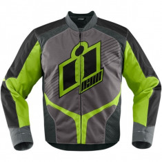 MXE Geaca moto textil Icon Overlord 2, verde Cod Produs: 28203111PE foto