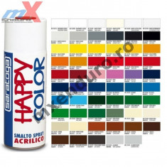 MXE Vopsea spray acrilica Happy Color portocaliu pastel 400 ml Cod Produs: 88150043 foto