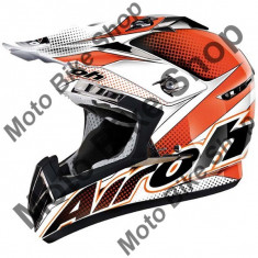 MBS Casca motocross Airoh CR900 Linear, portocalie , S, Cod Produs: CRLI32S foto