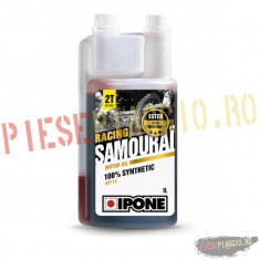 Ulei moto 2T Ipone Samourai Racing 100% Sintetic ESTER - API TC, 220L PP Cod Produs: 800096IP foto