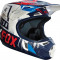 MXE Casca motocross copii Fox V1 Vicious, albastru/alb Cod Produs: 15230025LAU