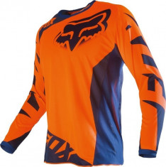 MXE Tricou motocross copii Fox 180 Race, portocaliu/albastru Cod Produs: 14970592LAU foto