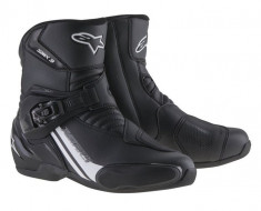 MXE Ghete moto Alpinestars Stiefel SMX-3, negru/alb Cod Produs: 2224014101242AU foto