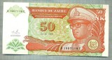 A 677 BANCNOTA-ZAIR-50 NOUVEAUX MAKUTA-ANUL1993-SERIA1907119-starea care se vede