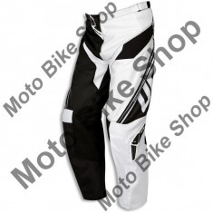 MBS Pantaloni motocross Ufo Cluster, negru/alb, 50, Cod Produs: PI04388K50 foto