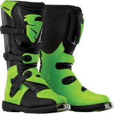 MXE Cizme motocross Thor Blitz, negru/verde Cod Produs: 34101442PE foto