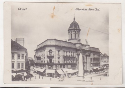 bnk cp Arad - Biserica Rom. -Cat. - uzata interbelica foto