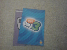 Manual - EYE TOY Play 3 - Playstation PS2 foto