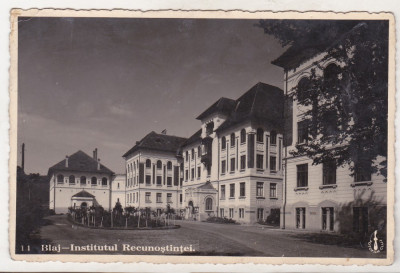bnk cp Blaj - Institutul Recunostintei - necirculata 1938 foto