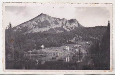 bnk cp Regiunea lacului Rosu ( Ghilcos ) - uzata 1936 foto