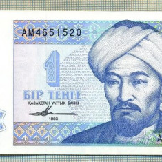 A 712 BANCNOTA-KAZAKHSTAN -1 TENGE -ANUL1993 -SERIA4651520-starea care se vede