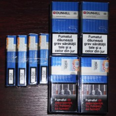 10 PACHETE TIGARI DUNHILL- de colectie ,timbrare romania- pret fix pe pachet foto