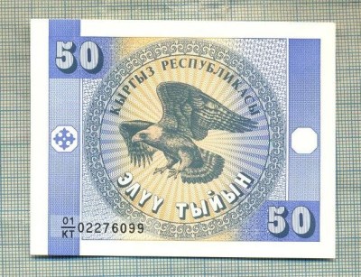 A 739 BANCNOTA-KYRGYSTAN -50 TYIYN -ANUL(1993)-SERIA02276099-starea care se vede foto
