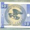 A 739 BANCNOTA-KYRGYSTAN -50 TYIYN -ANUL(1993)-SERIA02276099-starea care se vede
