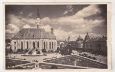 bnk cp Cluj - Piata Unirii - necirculata 1939 foto