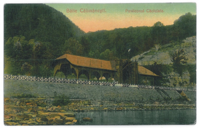 10 - CACIULATA, Valcea, Izvorul - old postcard - unused