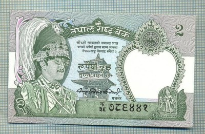 A 730 BANCNOTA- NEPAL - 2 RUPEES -ANUL(1981-)-SERIA786442?-starea care se vede foto