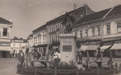 SATU MARE , MONUMENTUL EROULUI NECUNOSCUT , MAGAZINE , BODEGA , CIRC. FEB.1931 foto