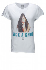 Tricou Barbati Boom Bap Alb Lickshot foto