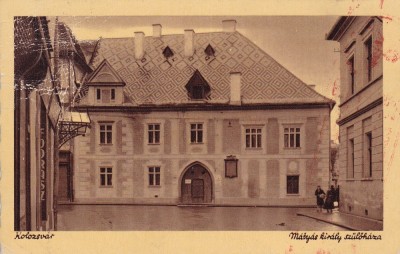 CLUJ , CASA REGELUI MATYAS , CICULATA 1941 , CIRCULATIE GERMANA foto