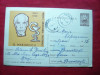 Carte Postala ilustrata -Aniversari Culturale- G.Marinescu ,cod 628/1963, Circulata, Printata