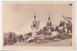 Bnk cp Sinaia - Castelul Pelesl - uzata 1947, Circulata, Printata