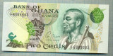 A 783 BANCNOTA- GHANA - 2 CEDIS -ANUL1977-SERIA8366683 -starea care se vede, Europa